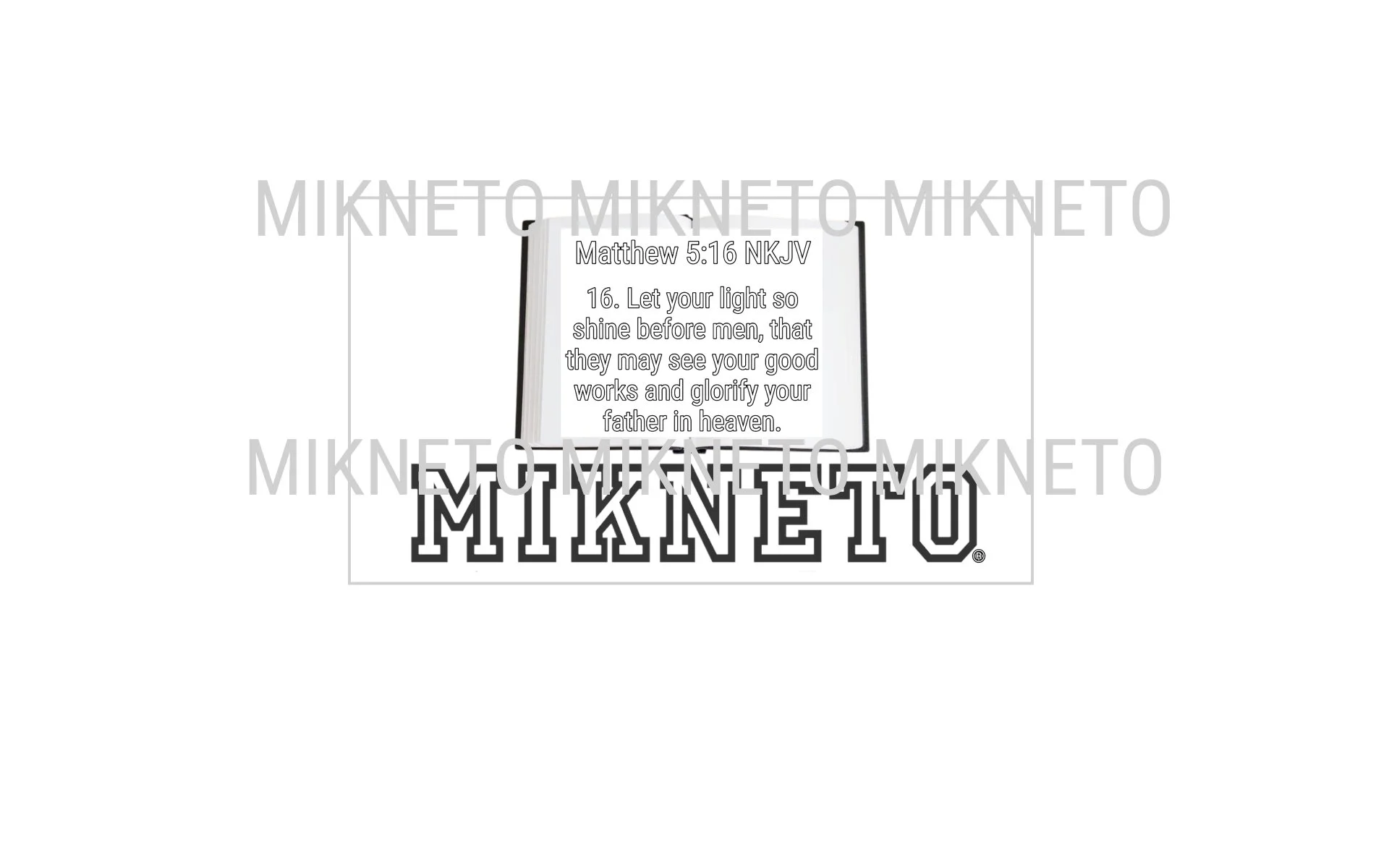 Donation: Matthew 5:16 NKJV