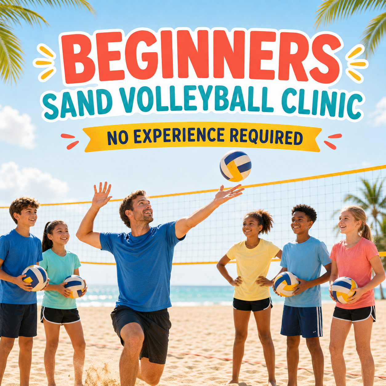 CoEd Kids Beginner Volleyball - Wednesday Evening @ Oldsmar