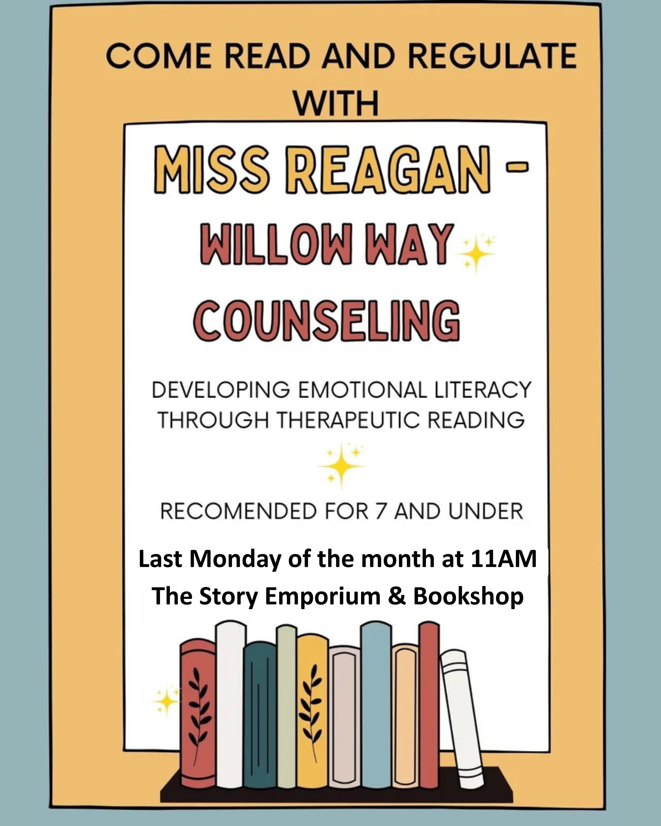 Read &amp; Regulate: Storytime with Miss Regan