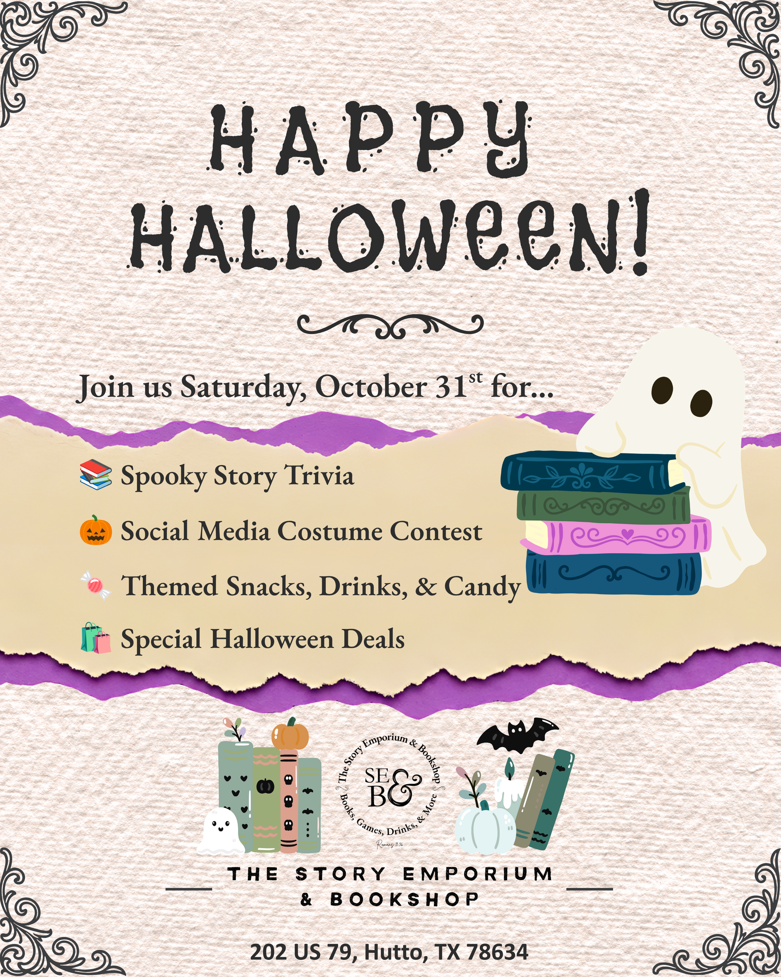 Halloween at the Bookshop!