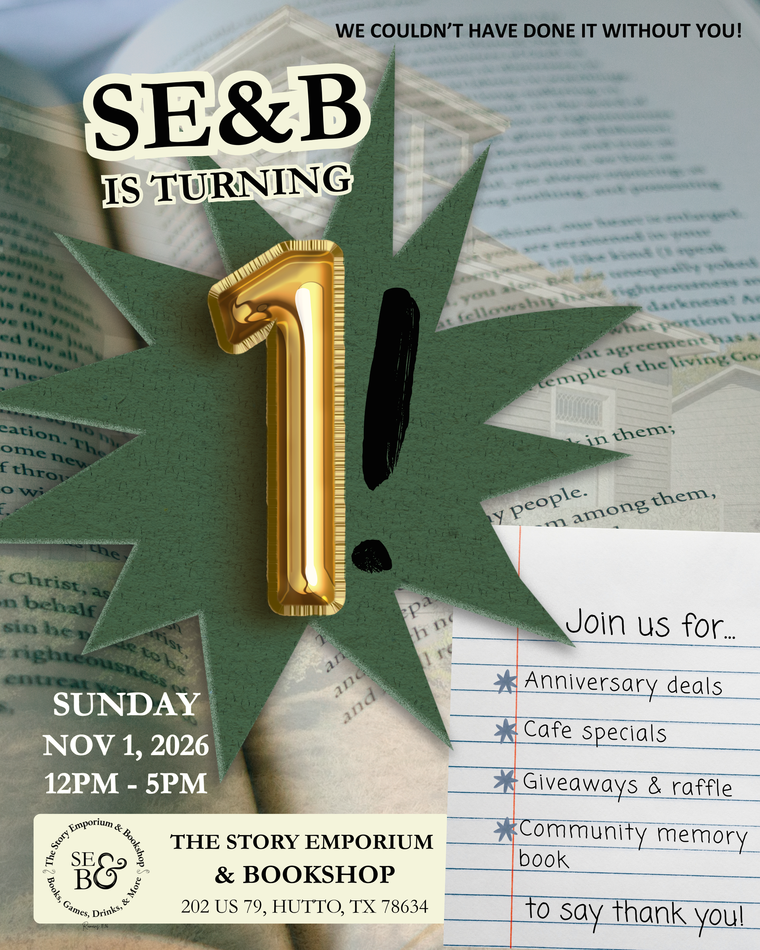 SE&amp;B’s 1-Year Anniversary Celebration!