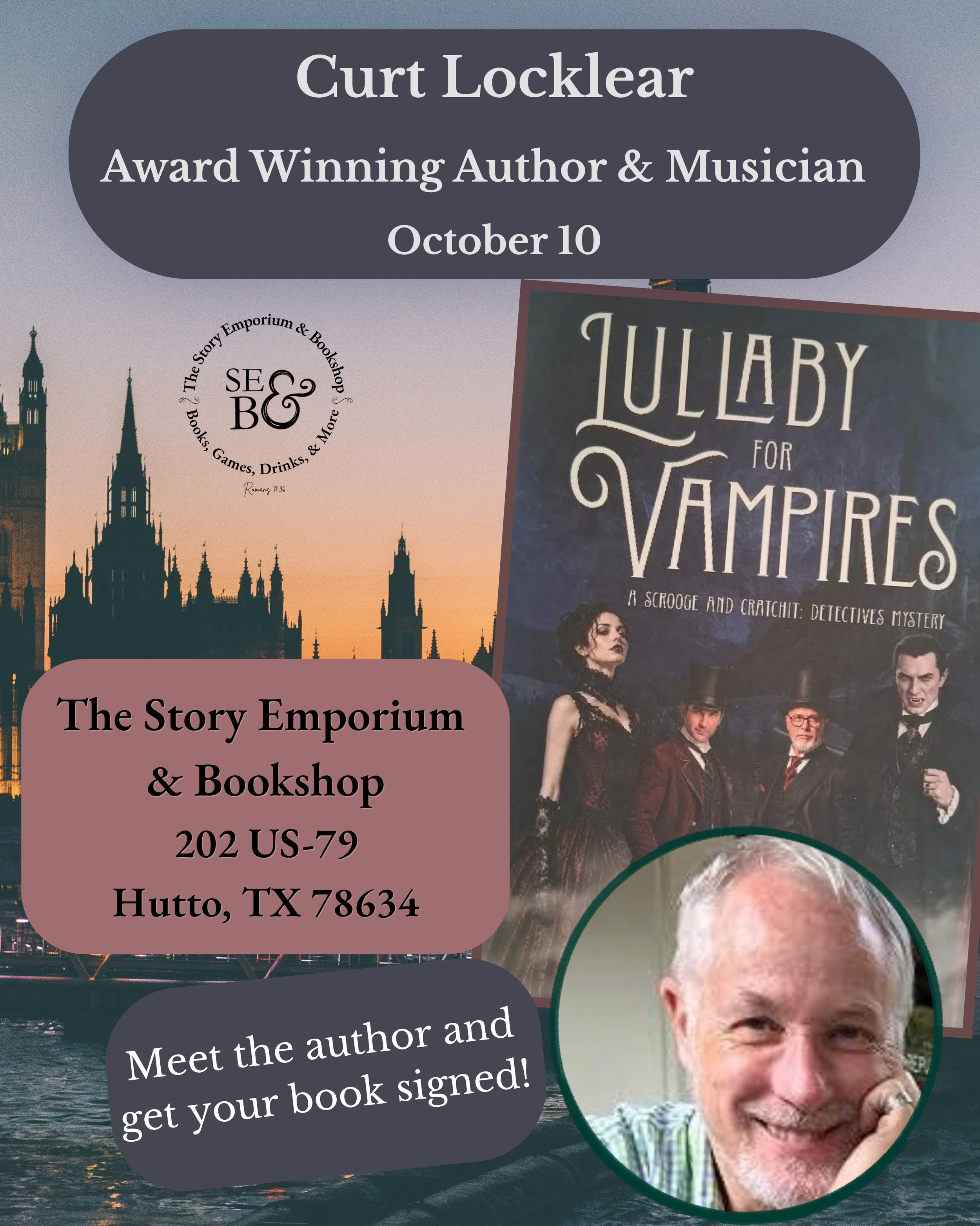 Curt Locklear Book Signing