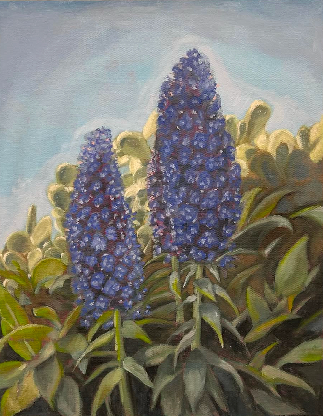 "Flowers by Devs"
Oil on canvas
16 x 24 in
