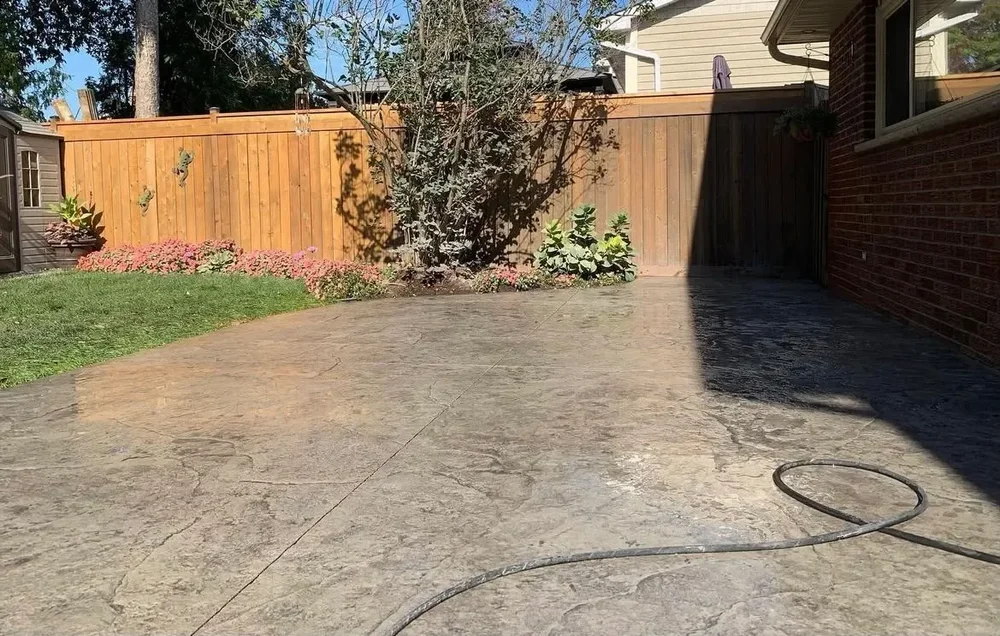 Decorative concrete install — Niagara North Contracting