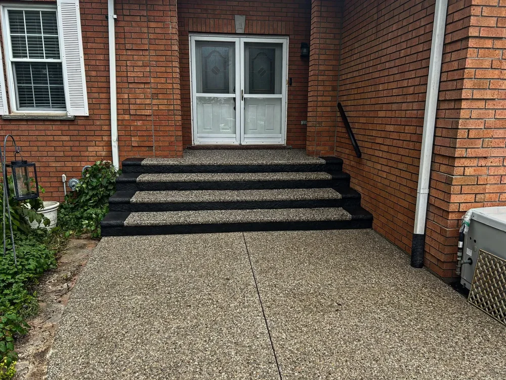 Decorative concrete patio — Niagara North Contracting