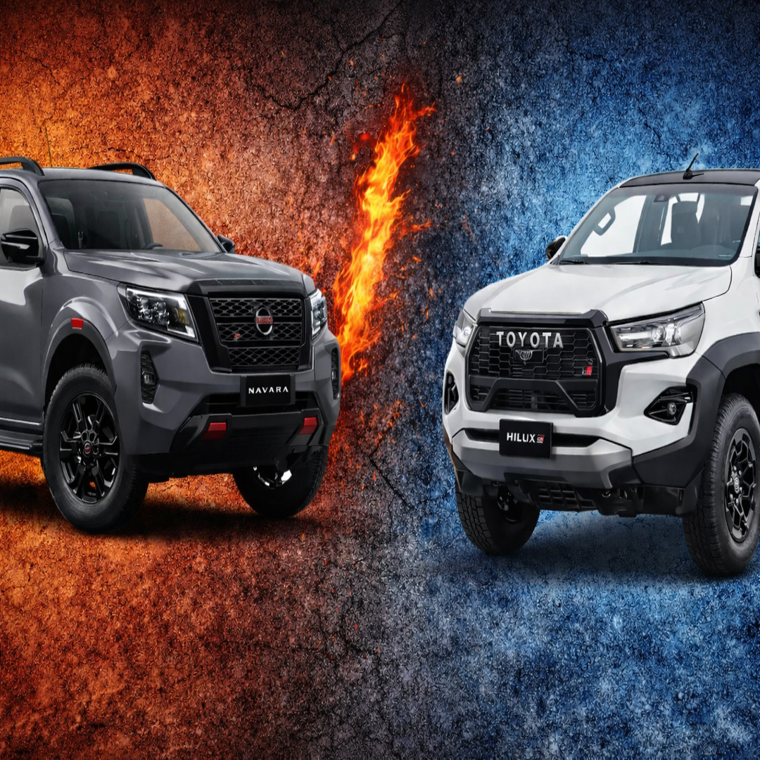 Hilux or Navara? One’s tougher, one’s cheaper and the winner surprises.