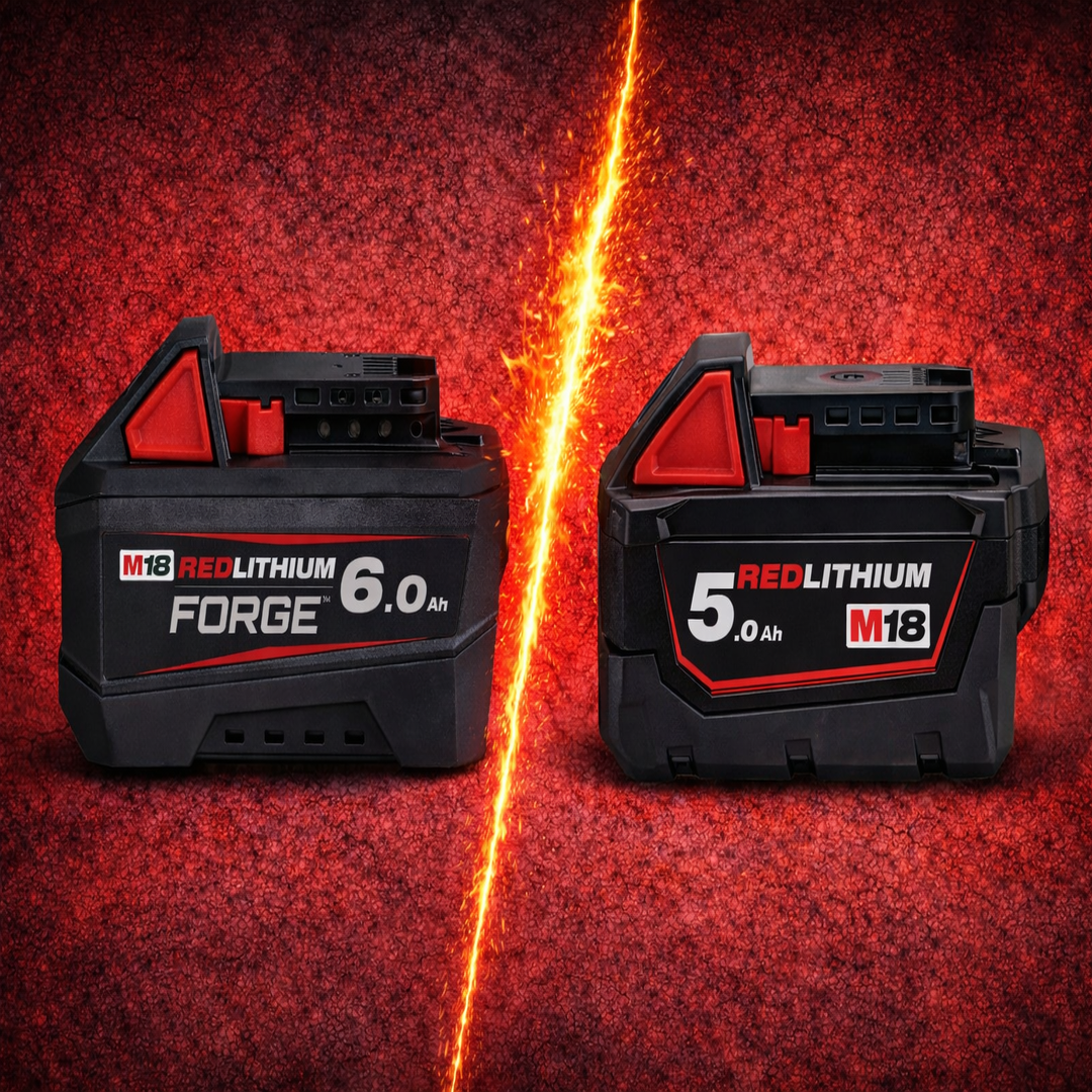 Battery wars aren’t over: 5Ah vs 6Ah packs on real jobsites