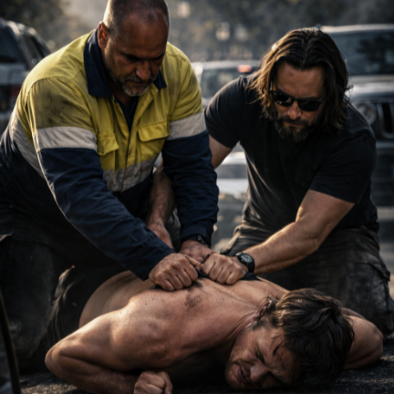 Melbourne carjacker picks the wrong ute… and runs straight into tradie justice