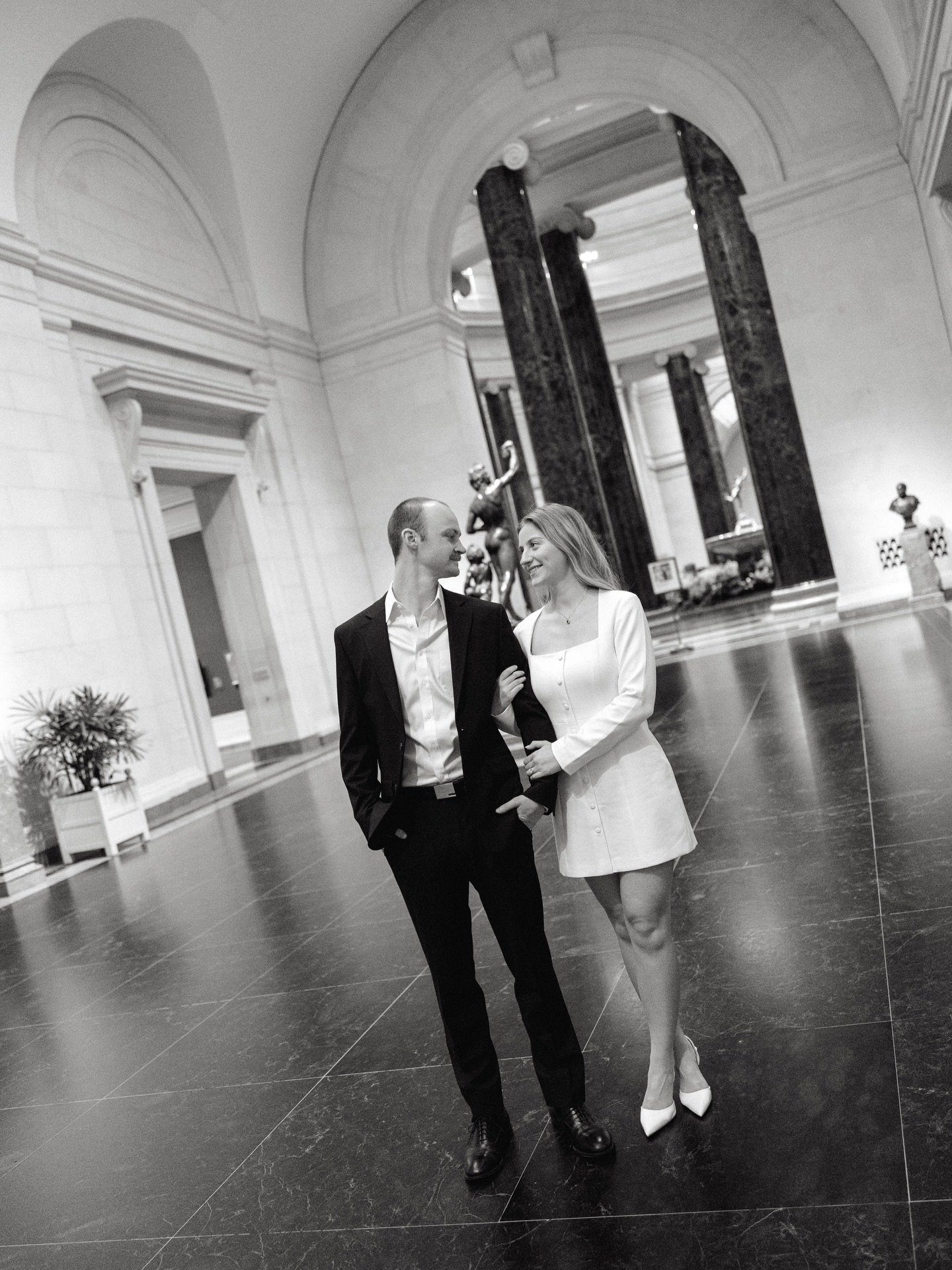 Alexis &amp; Jack&rsquo;s engagement session captured at the beautiful @ngadc 🤍