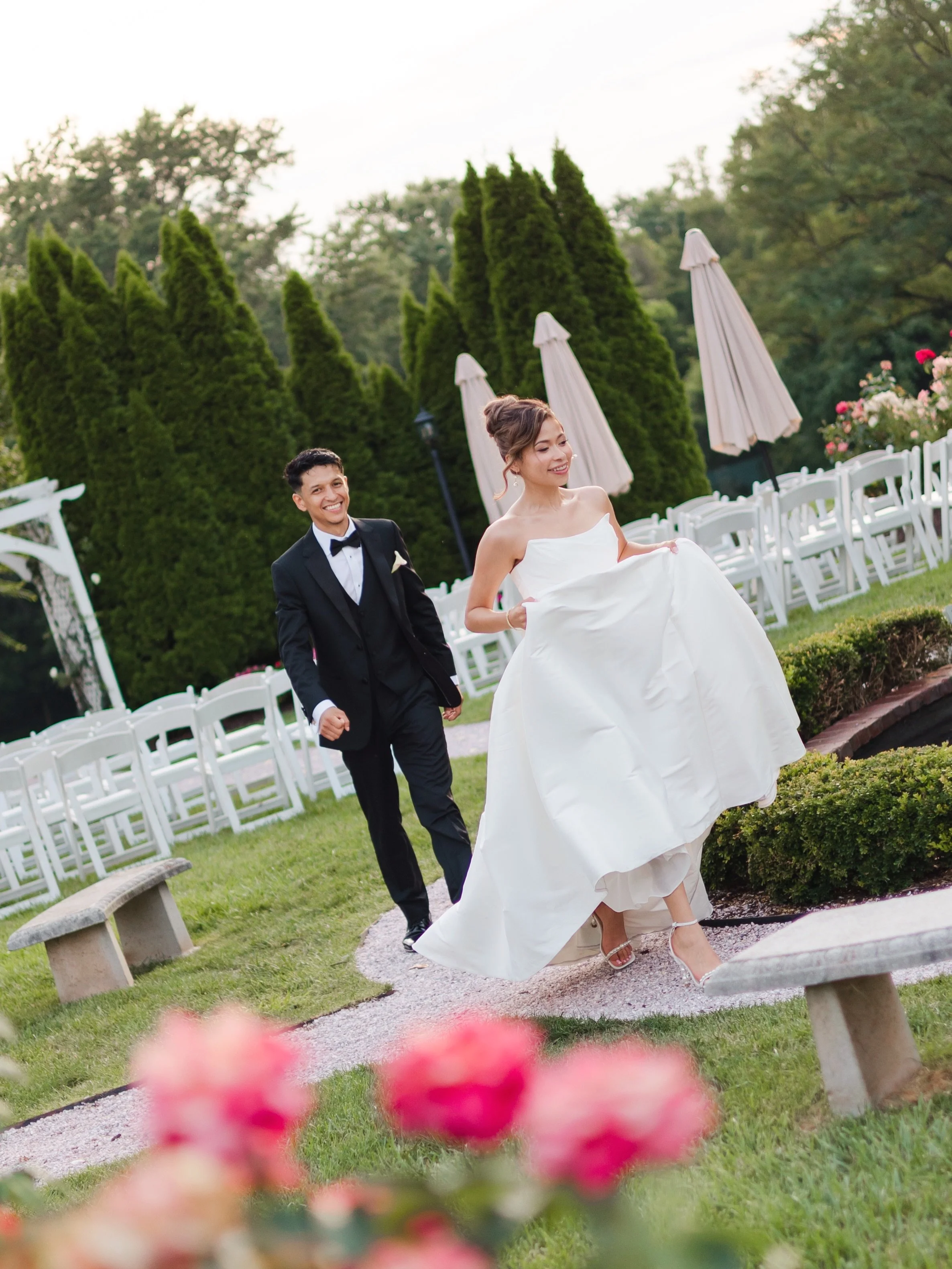 Happy Anniversary to Cindy &amp; Enrique 💕🥹 Wishing you both a lifetime of love and happiness 🤍 
@cindeguevara 
.
.
.
Venue/coordination: @antrim1844
Photographer: @francescacardozaphoto
Second Photographer: Thomas
Hair: @bridalglowwithvictoriao
M