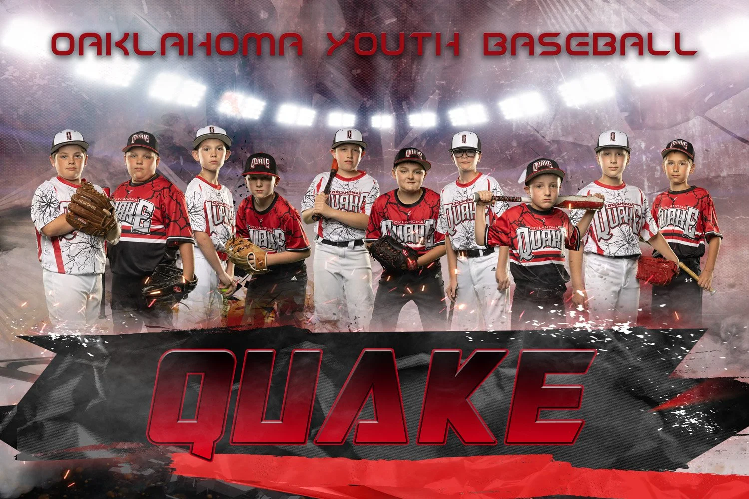 Unleashed Baseball 24x16 Banner - Team - Horizontal