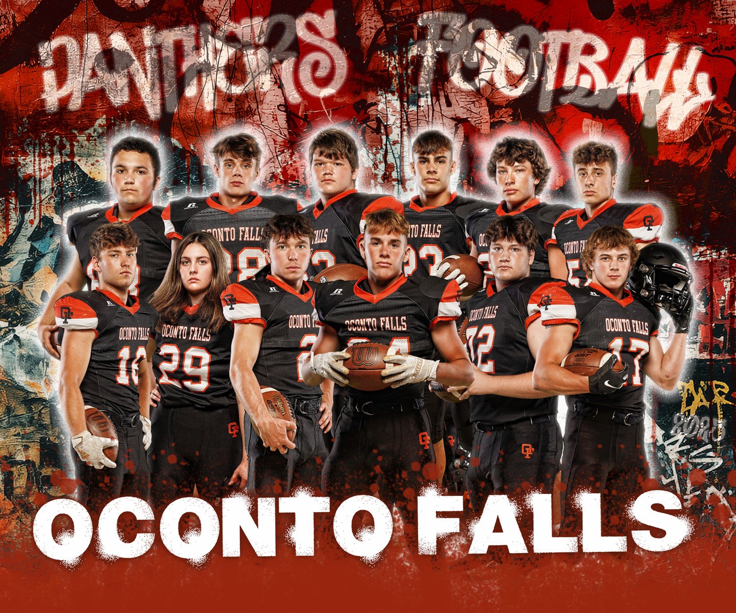 UG Football 24x20 Banner - Team - Horizontal