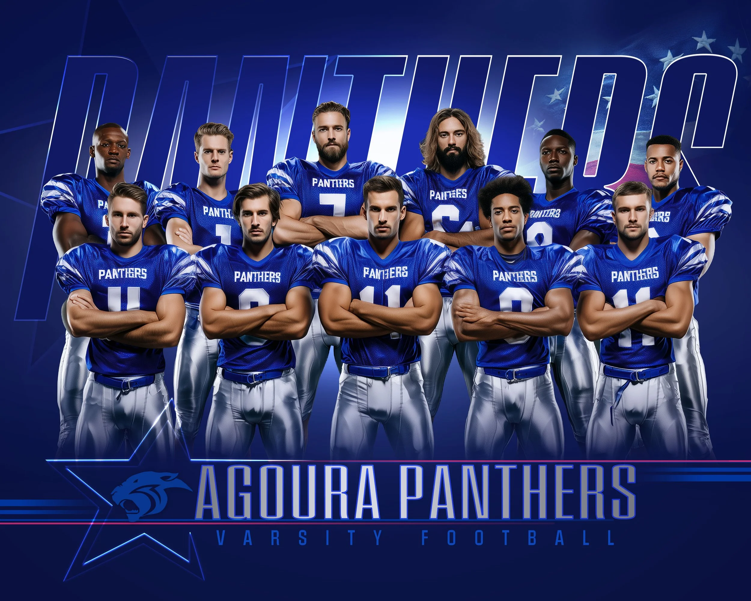 Legends Football 5x4 Team - Horizontal