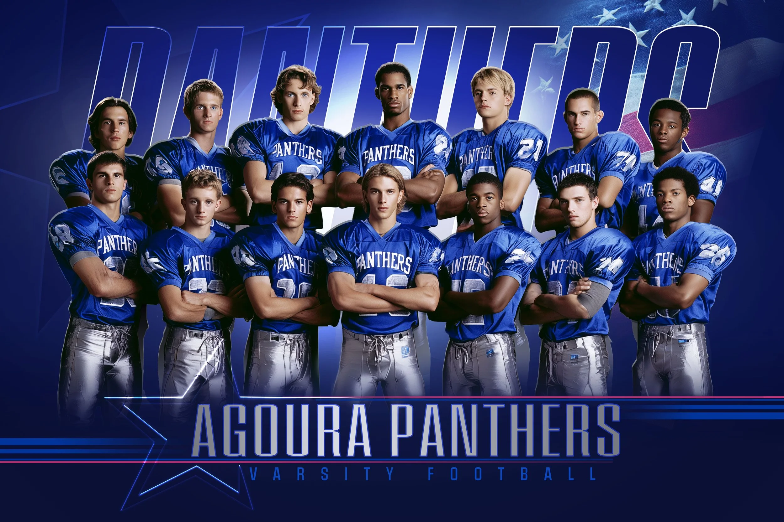 Legends Football 3x2 Banner - Team - Horizontal