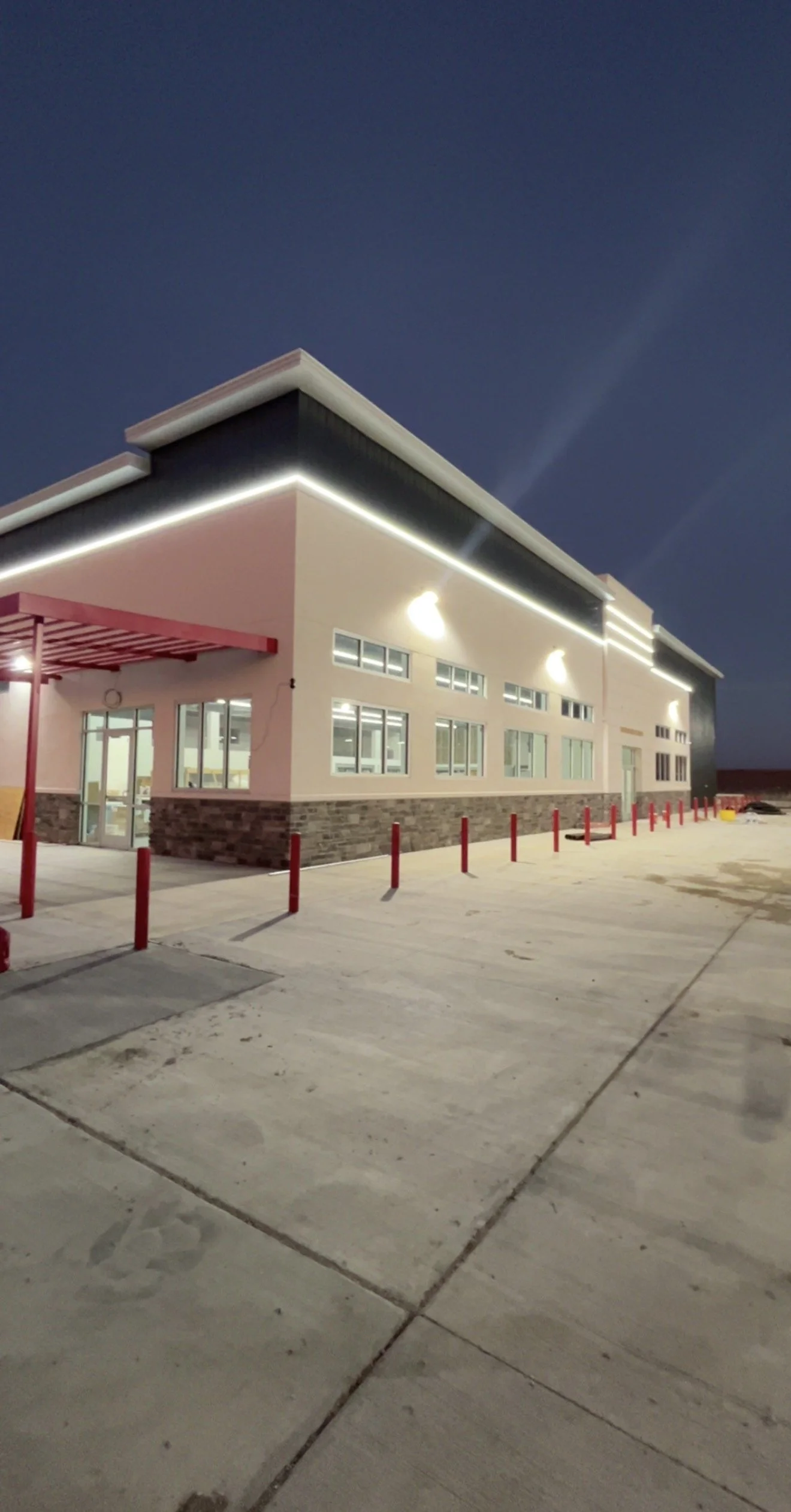 Club Liquor and Golden Ox sharing one building in Wilson, Kansas