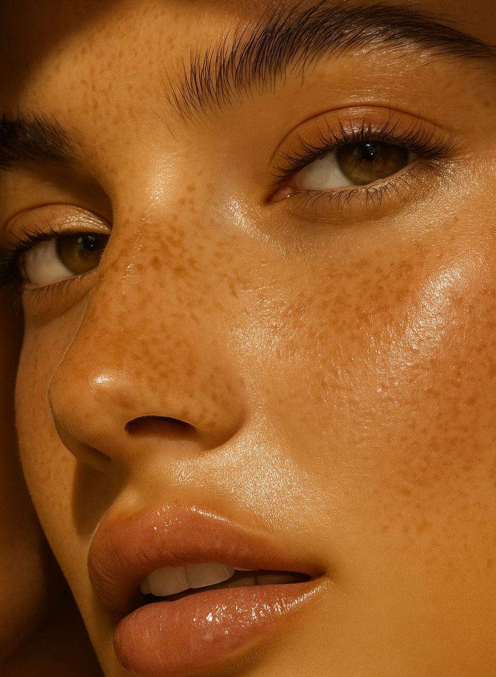 Glowing healthy skin after luxury facial and aesthetic skincare treatments in Seattle