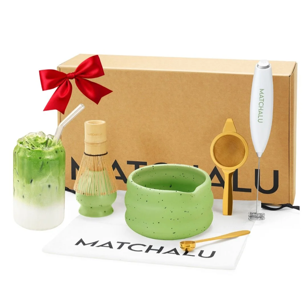 Nothing we love more than helping you craft matcha just the way you like it, whisked by hand or frothed to perfection. 💚 Our Green Matchalu Set is now on sale for the holidays. Snag one for yourself or gift it to the matcha lover in your life! 🎄✨ |