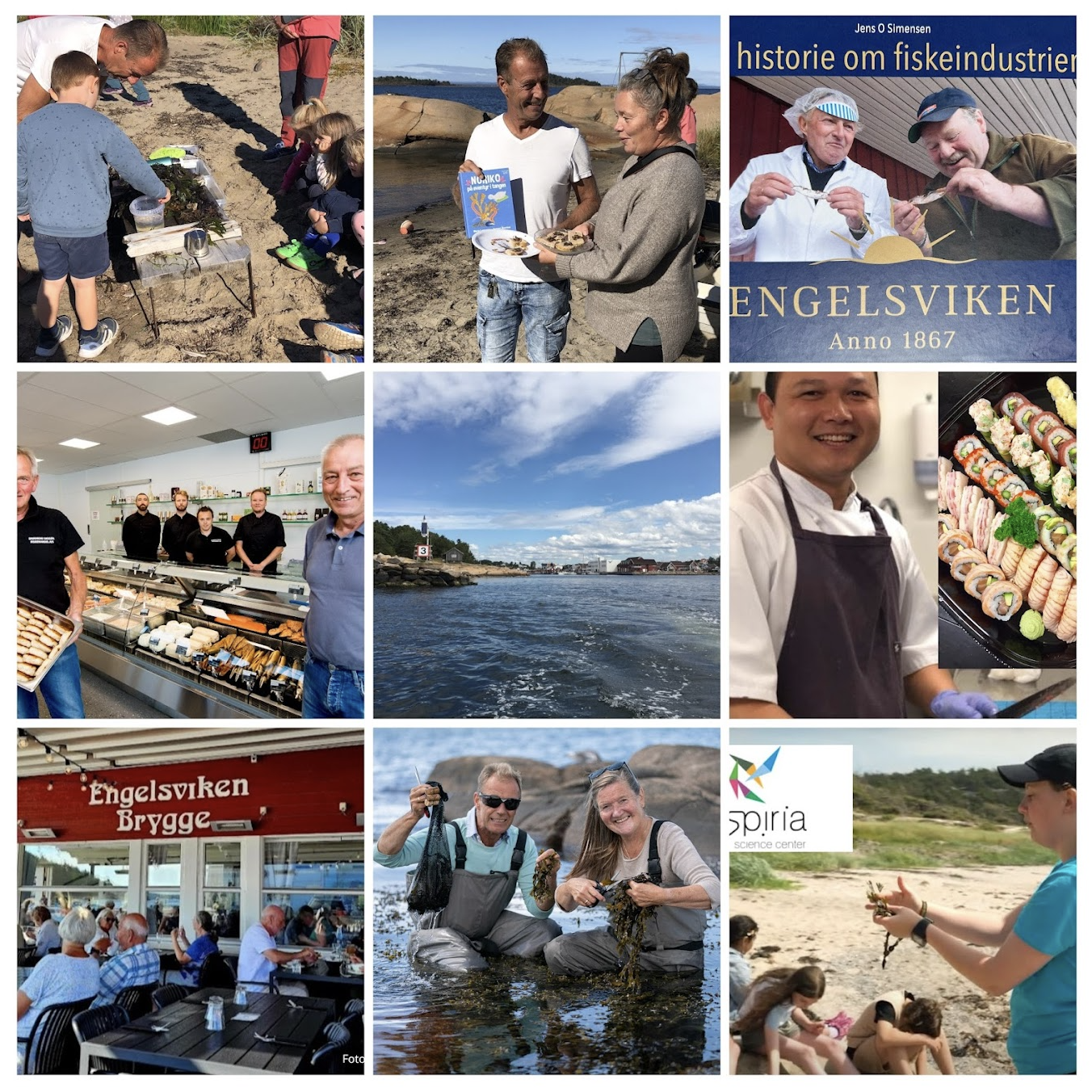 Familiedag - Mat fra havet – før, nå og i fremtiden i Engelsviken lørdag 13. september 2025
