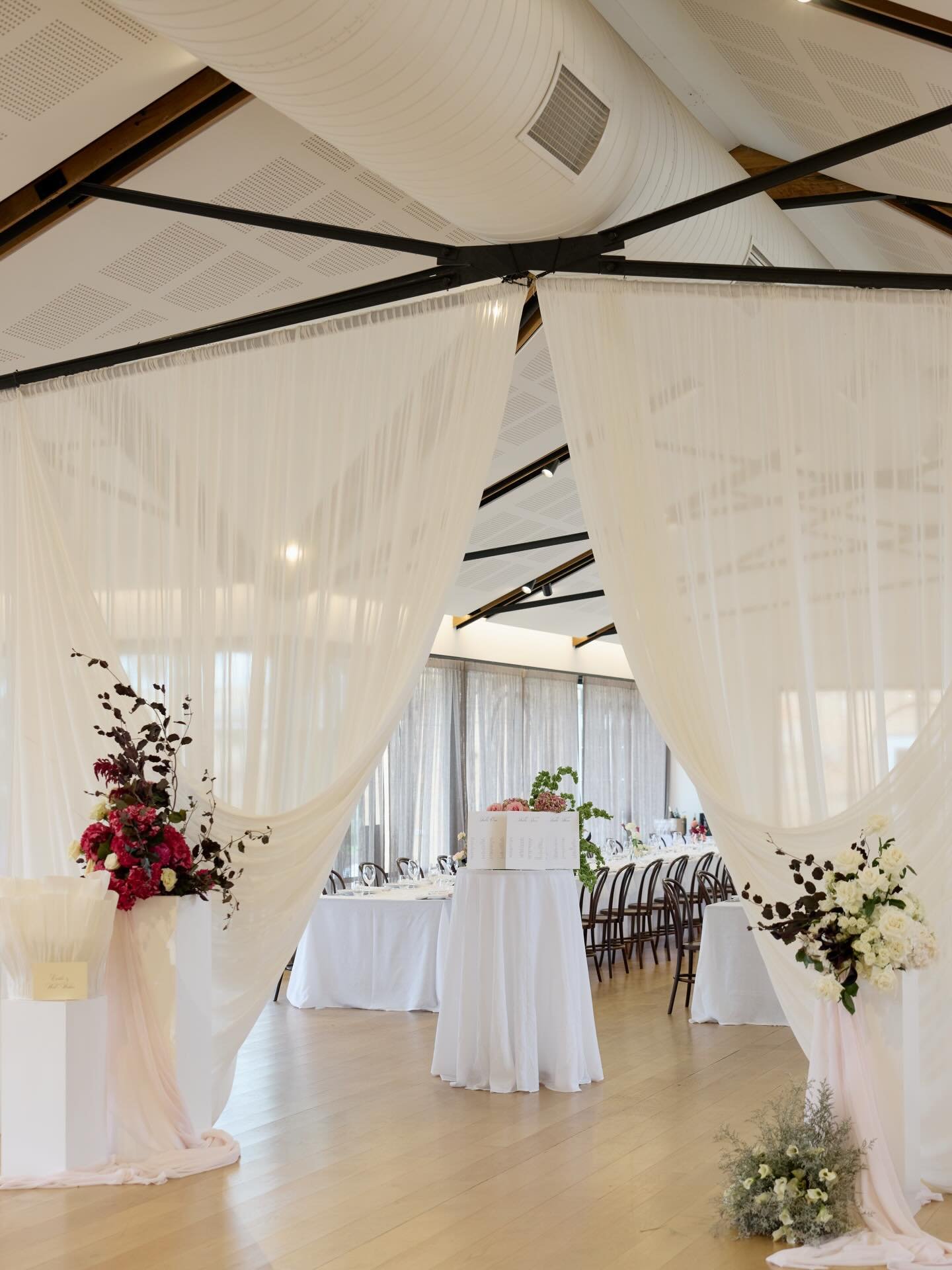 Reception details from C&amp;B&rsquo;s very special day. ❣️

Planning, styling &amp; coordination: @weddingsbysteph__ 
Photography: @sebastian_paynter_photo 
Content: @theweddingcreators_ 
Florals: @bloomtheory__ 
Stationary: @rsvp.club 
Entertainmen