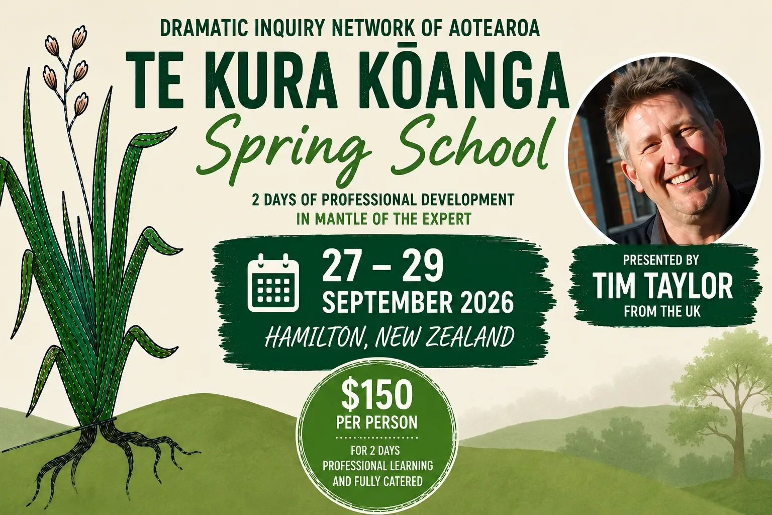 Te Kura Kōanga Spring School 2026
