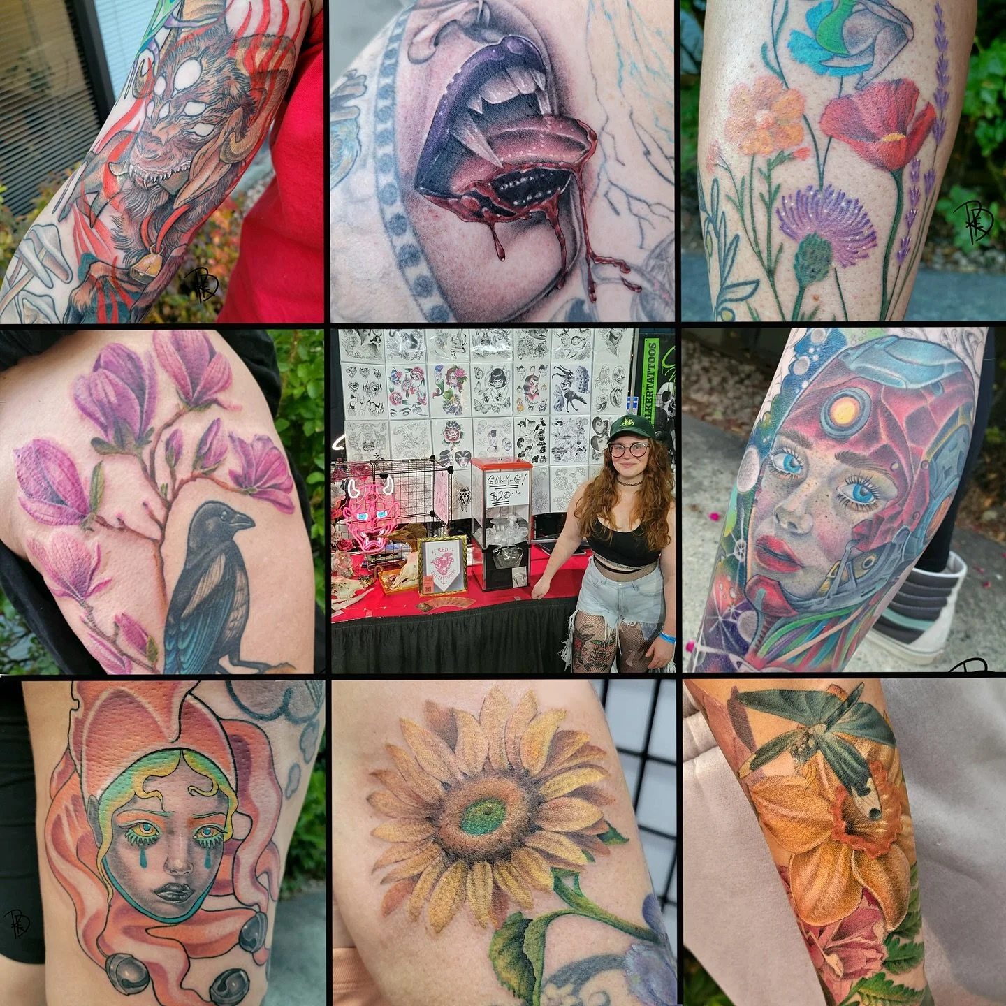 ✨ 2025 is a WRAP! ✨

Thank you everyone for this beautiful year, full of changes and adventures beyond what I would have imagined for my bingo card!
First Tattoo conference attended, (and a Women&rsquo;s tattoo conference to boot!) with @softstabstat