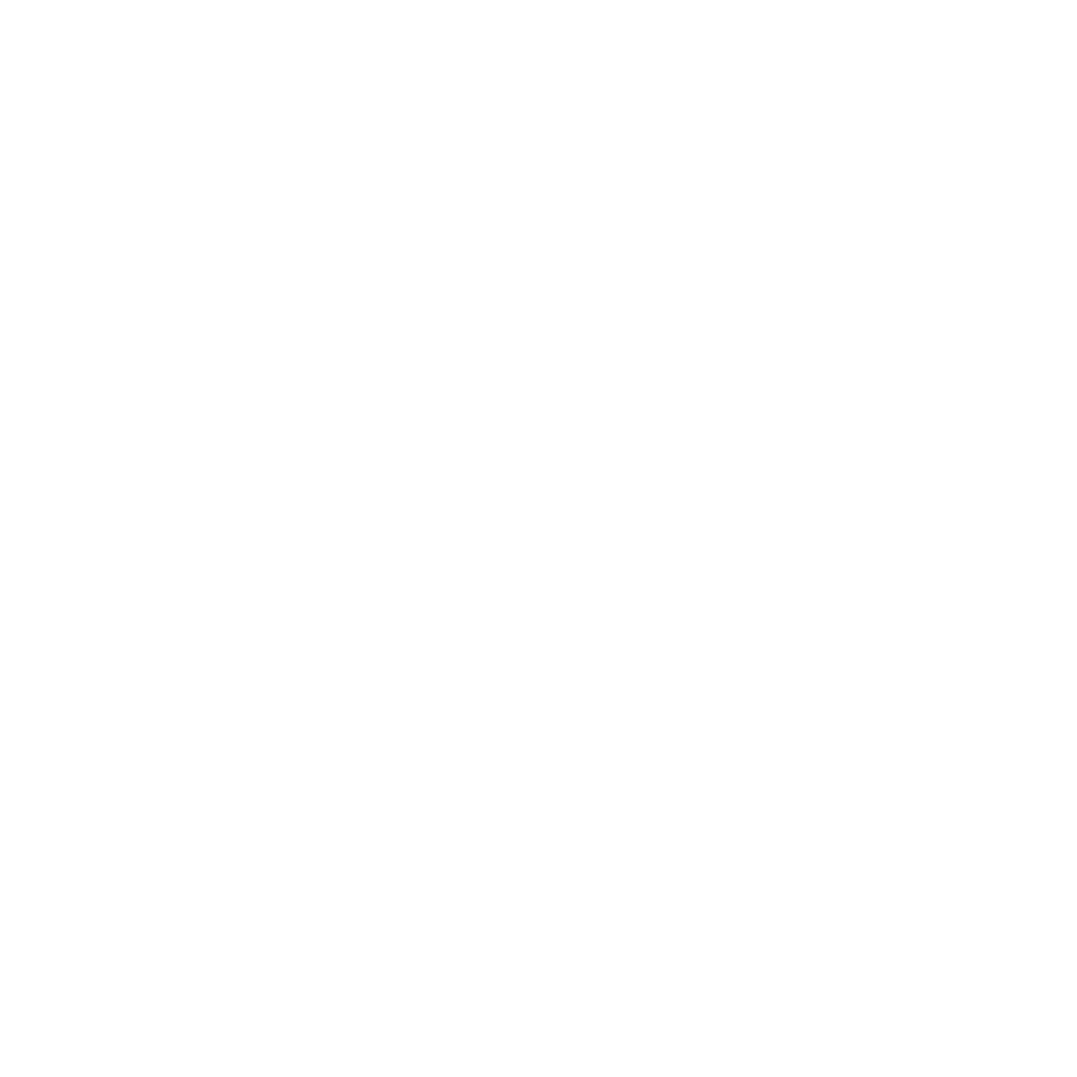 Black background with a white downward arrow pointing to the center.