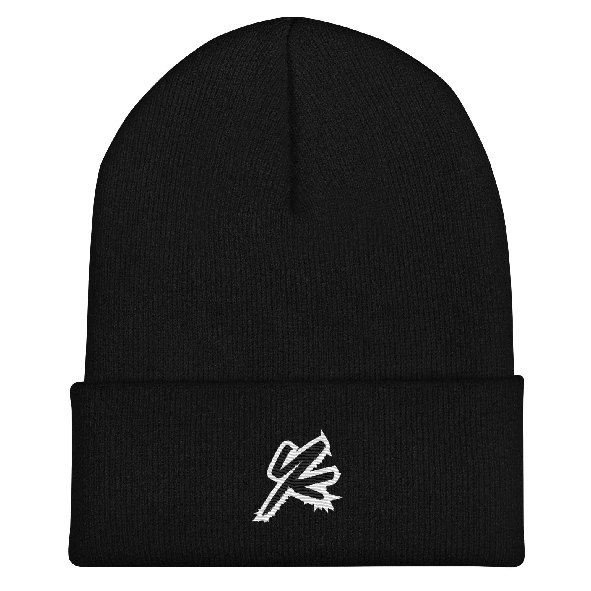 YK SHOW CUFFED BEANIE (BLACK)