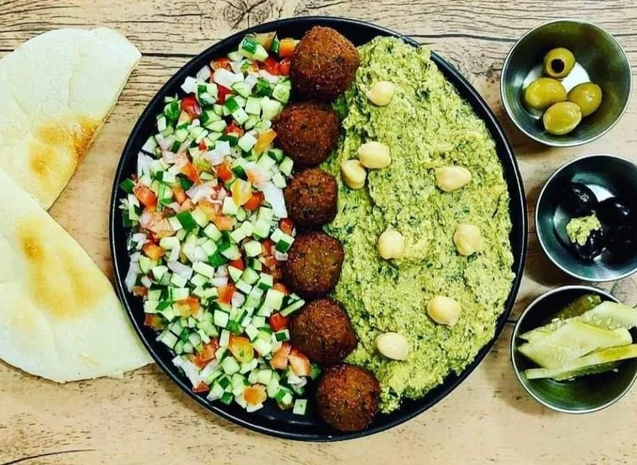 Falafel Mezze Plate
