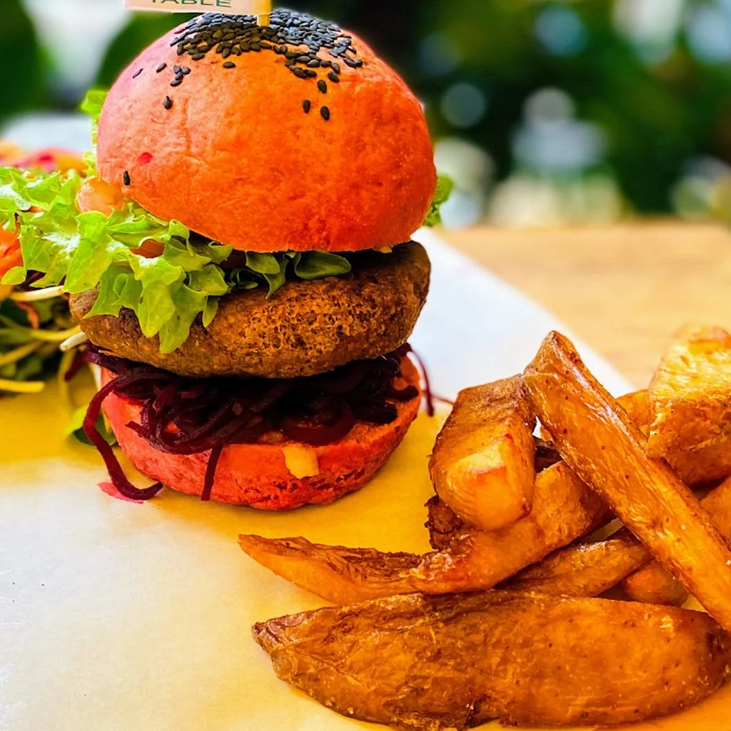 The Pesto Falafel Burger