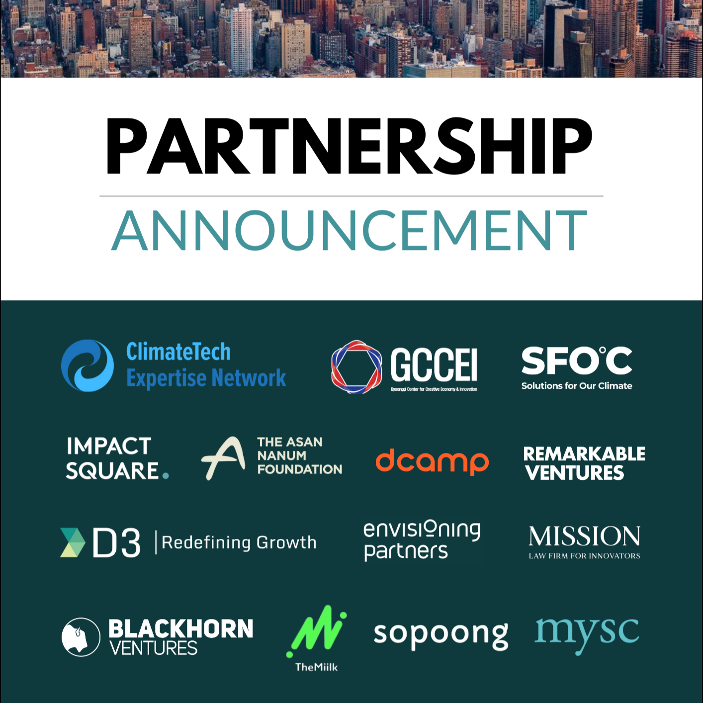 Welcoming Our Partners – And Inviting More to Join