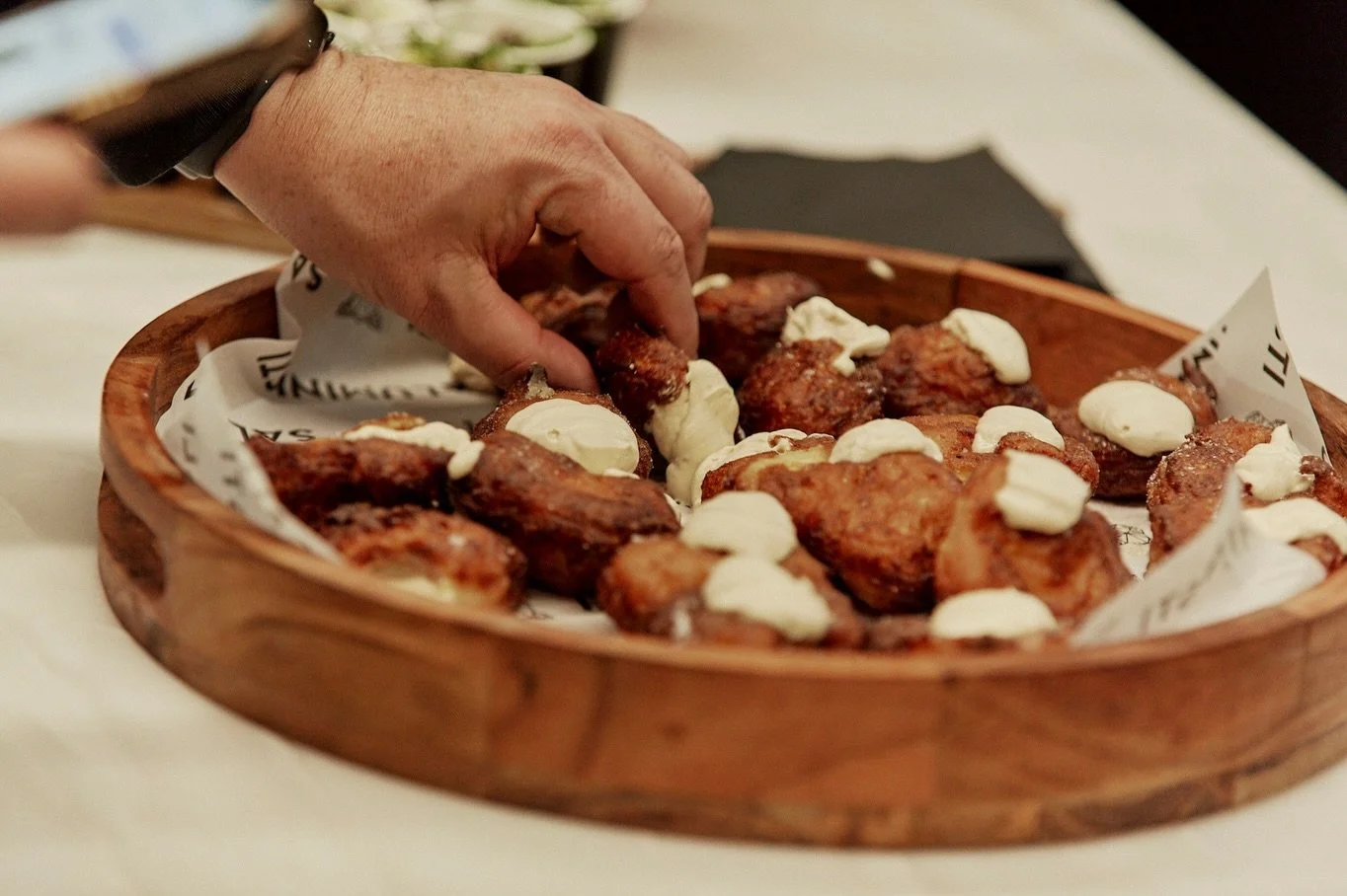 Zeppole on Fridays, it&rsquo;s a vibe. 

#zeppole #notadonut #saluministi #paniniteca #grazie