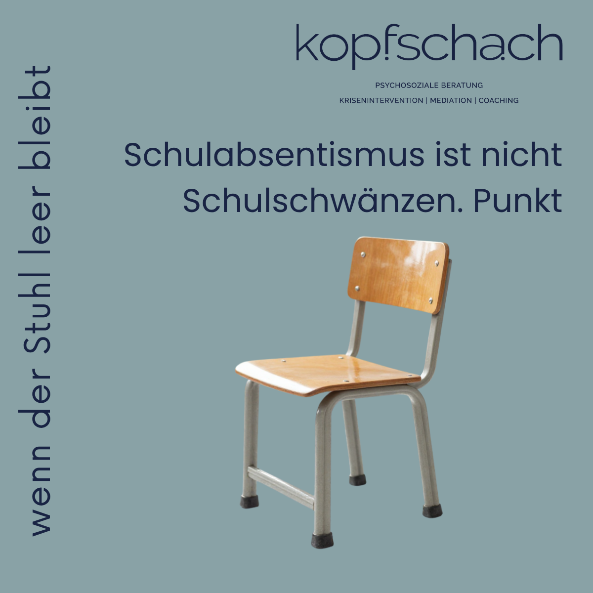 Schulabsentismus ist nicht Schulschwänzen. Punkt