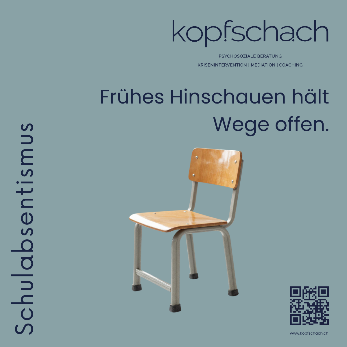 Frühes Hinschauen hält Wege offen.