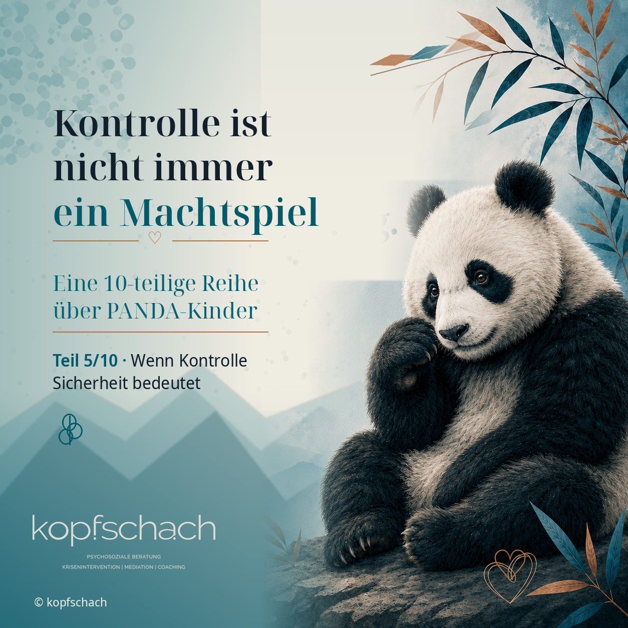 Kontrolle ist nicht immer ein Machtspiel.