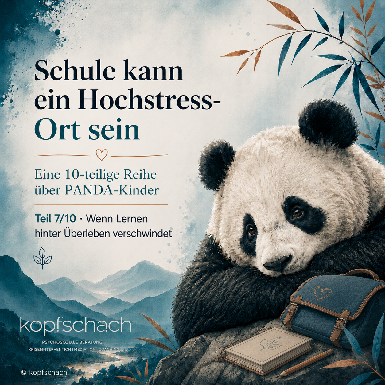 Schule kann ein Hochstress Ort sein.