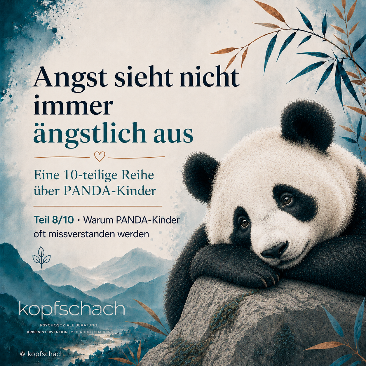 Angst sieht nicht immer ängstlich aus.
