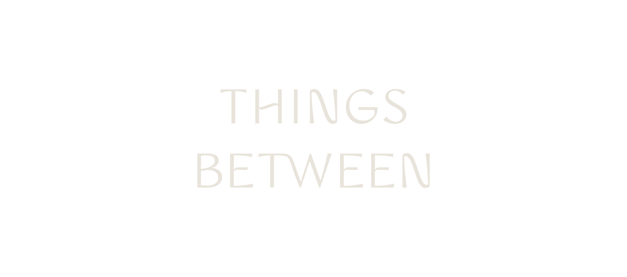 Things Between creates elevated casual essentials designed for everyday ease. The brand celebrates life’s simple moments with soft, thoughtfully made pieces that feel timeless and relaxed, capturing a calm, modern California sensibility.