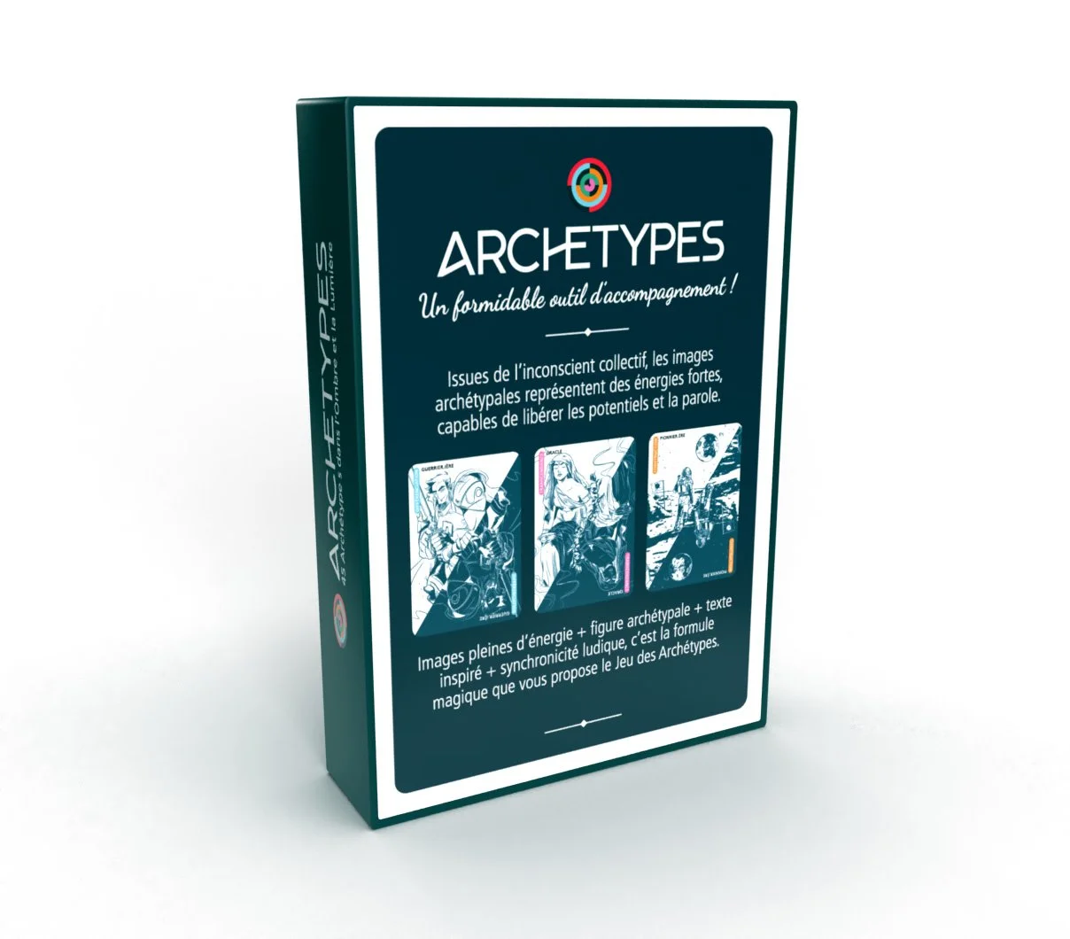 Ce jeu comporte un livret de 90 pages qui illustre les différentes façons d'utiliser le jeu, ainsi qu'un bref aperçu du concept Jungien qui l'a inspiré.