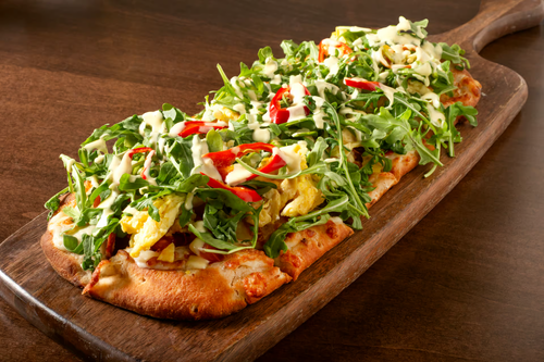 Benedict flatbread