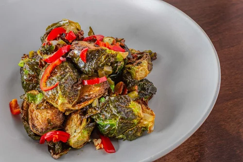 Crispy brussels