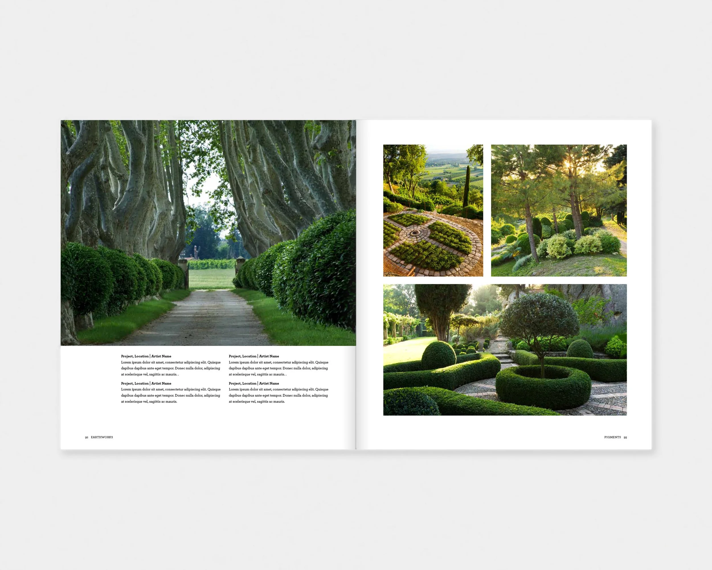 Mediterranean Landscape Design interior layout designed by Karolina Prymaka for Thames & Hudson illustrated garden boo