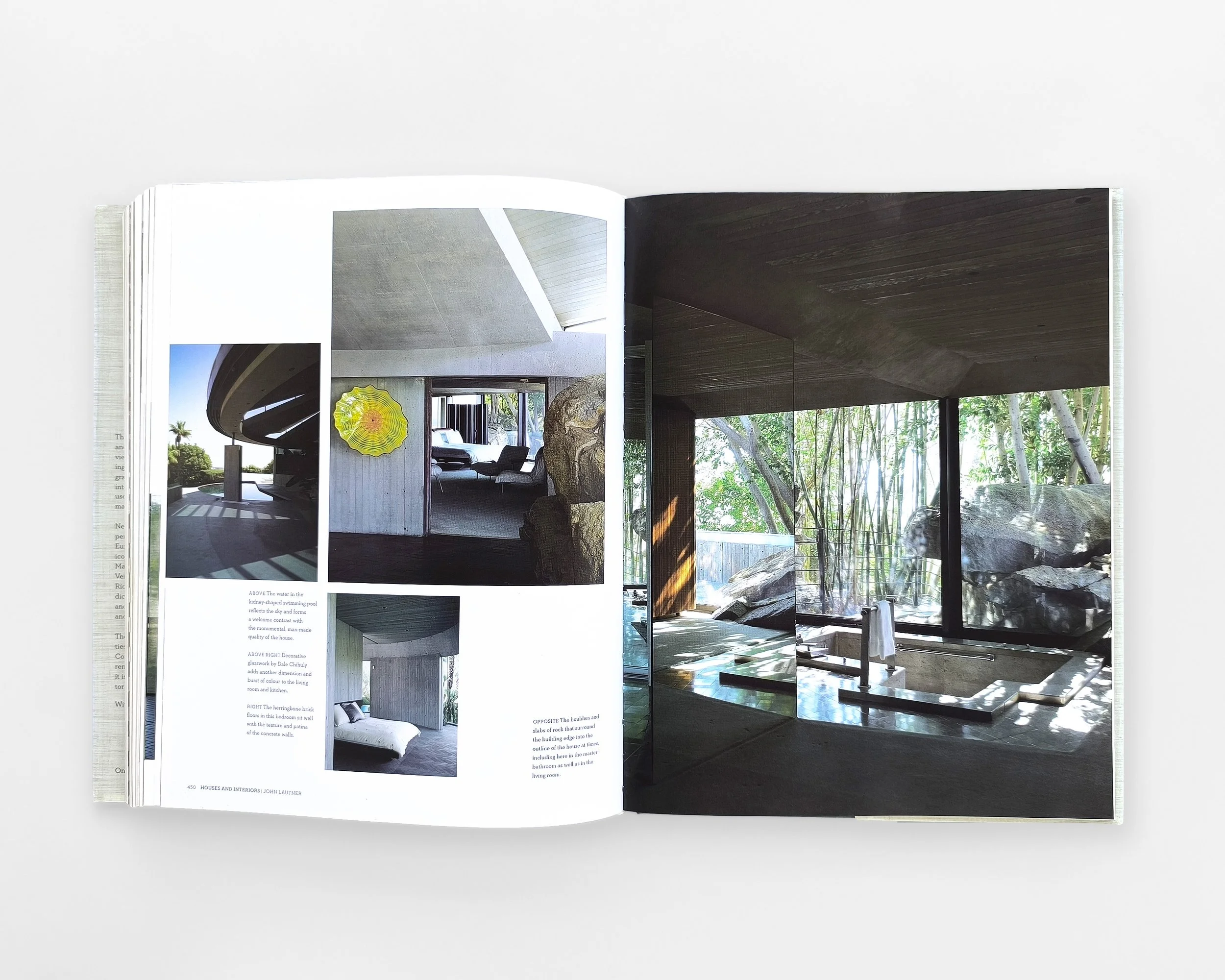 Mid Century Modern Complete interior layout designed by Karolina Prymaka for Thames & Hudson illustrated Lifestyle, Interior, Architecture book 