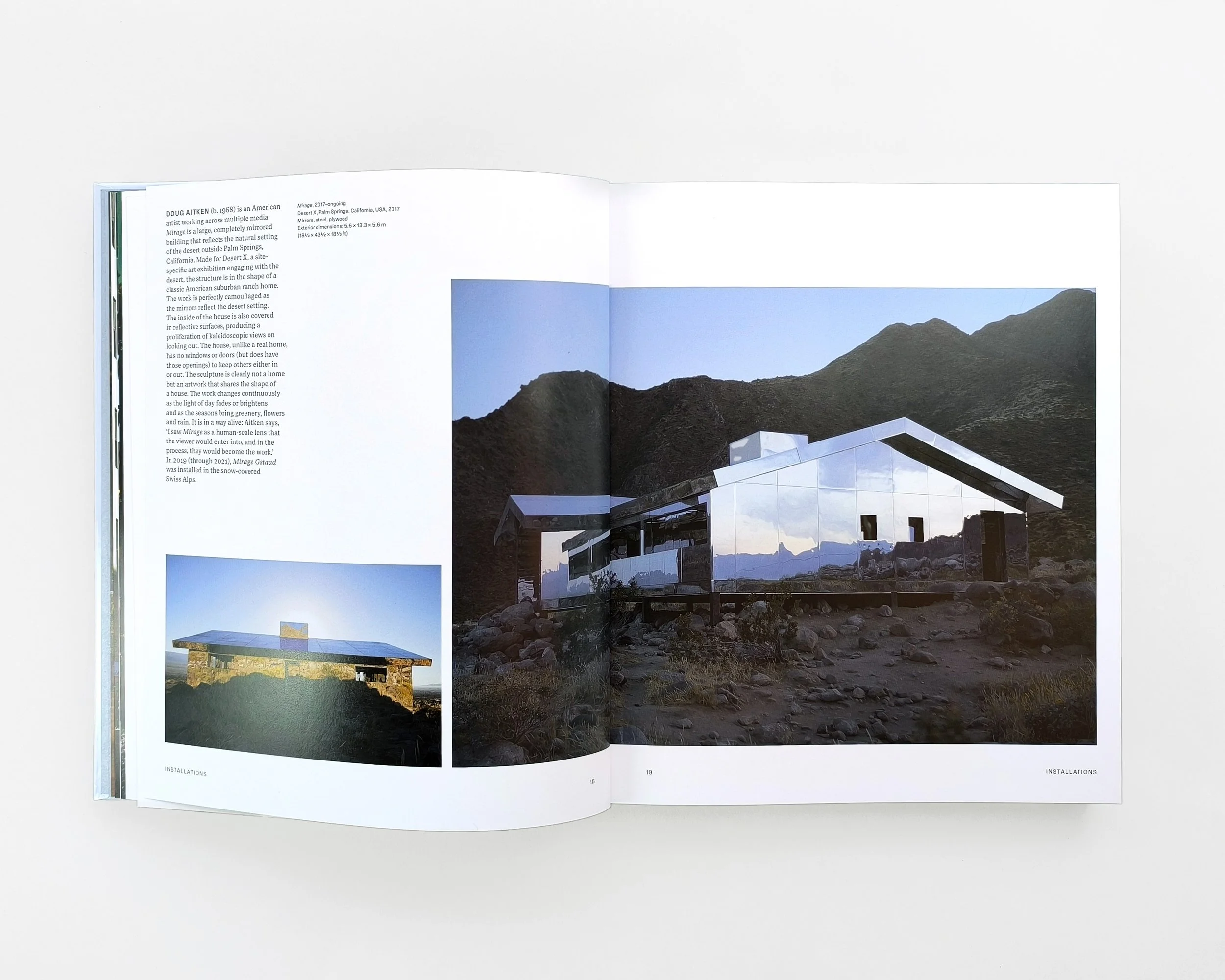 Mirror Mirror interior layout designed by Karolina Prymaka for Thames & Hudson illustrated art book