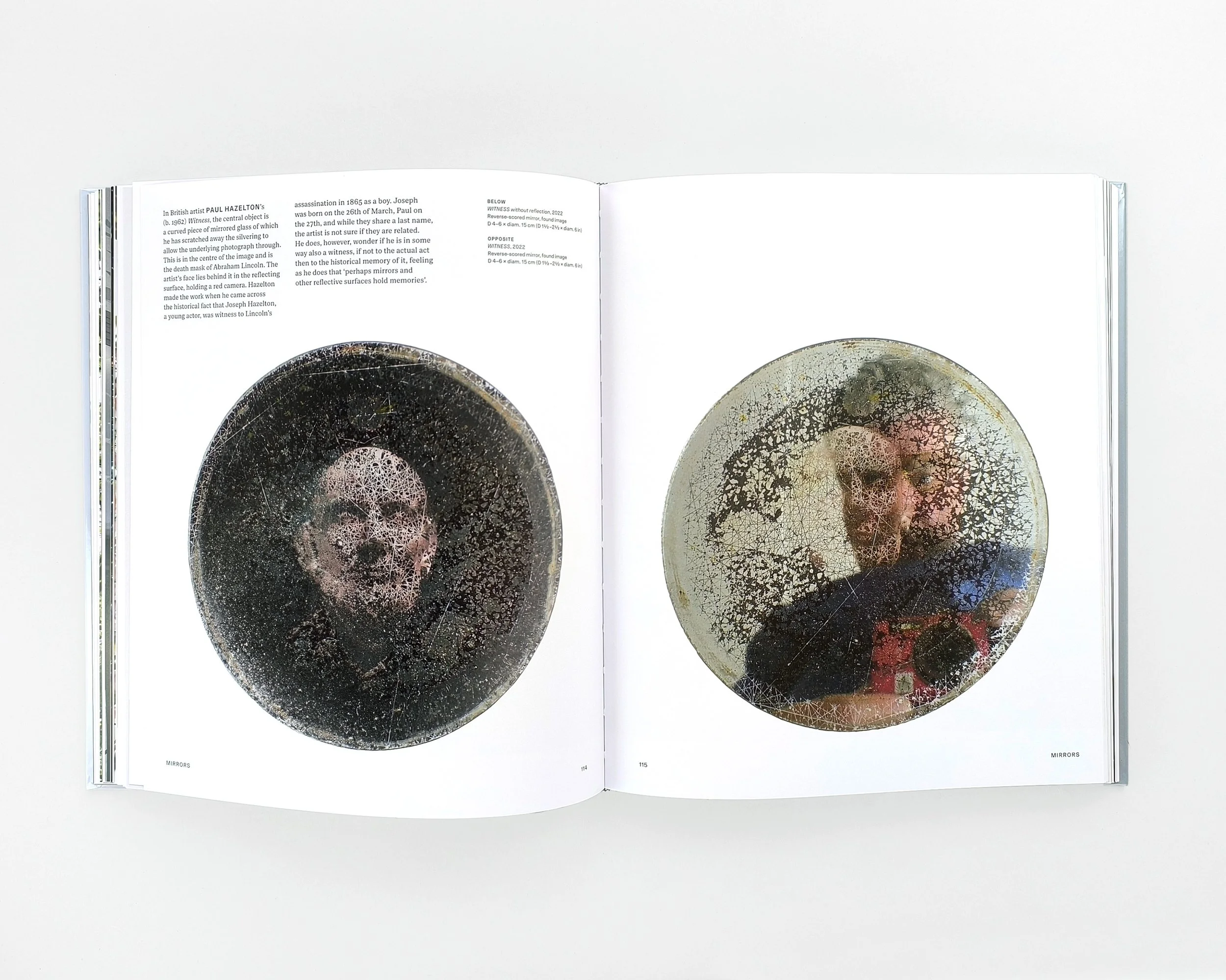 Mirror Mirror interior layout designed by Karolina Prymaka for Thames & Hudson illustrated art book