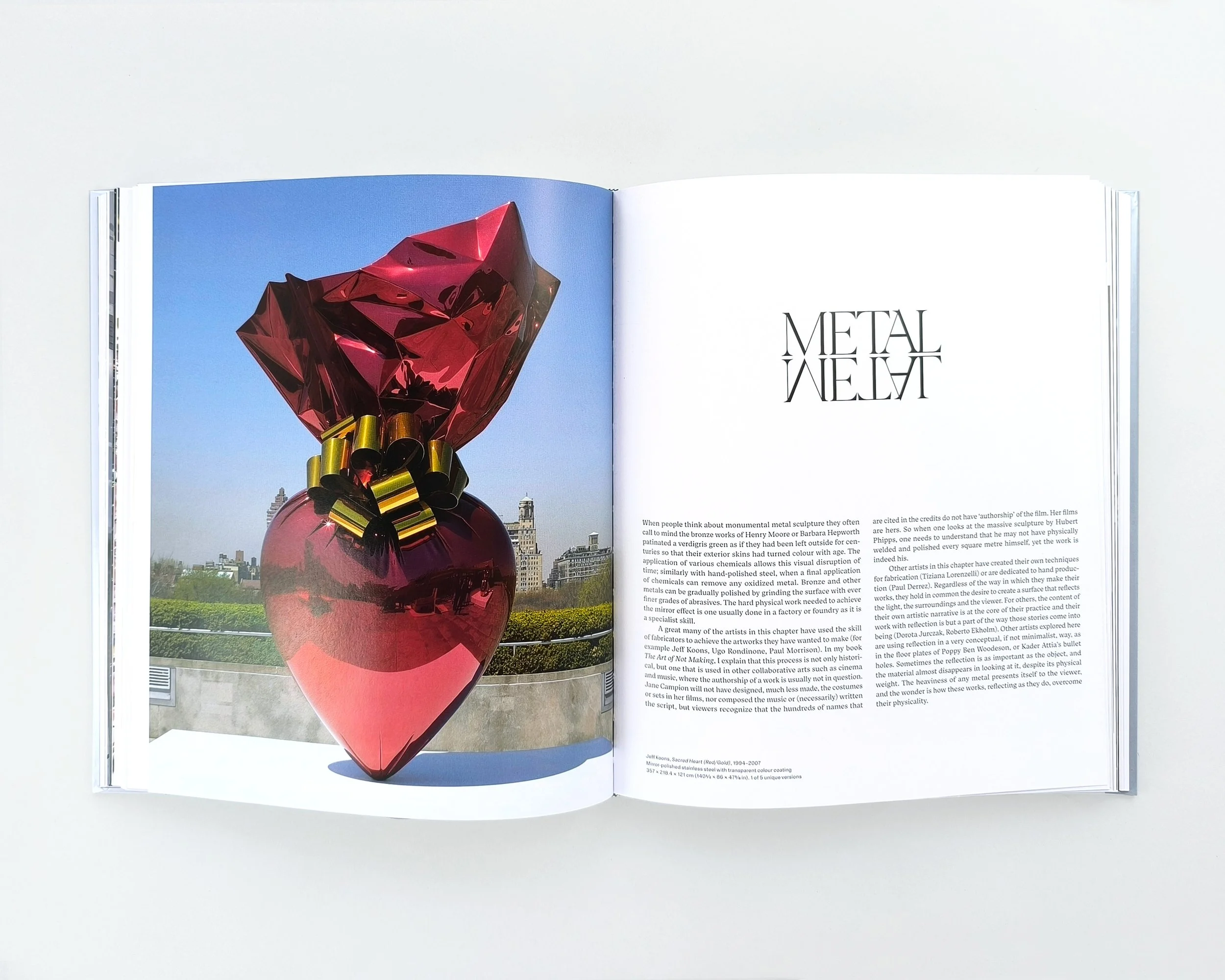 Mirror Mirror interior layout designed by Karolina Prymaka for Thames & Hudson illustrated art book, chapter opener