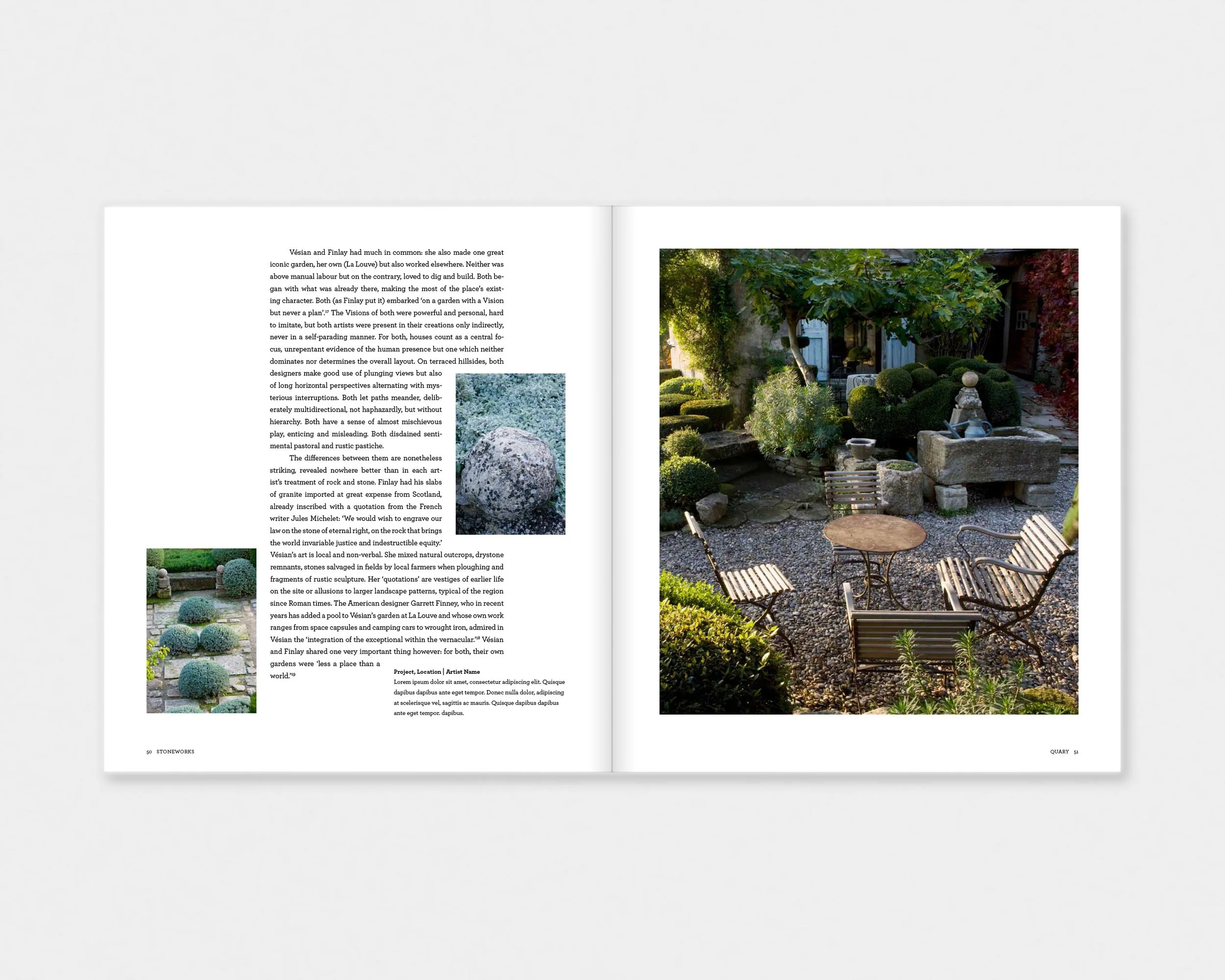 Mediterranean Landscape Design interior layout designed by Karolina Prymaka for Thames & Hudson illustrated garden book