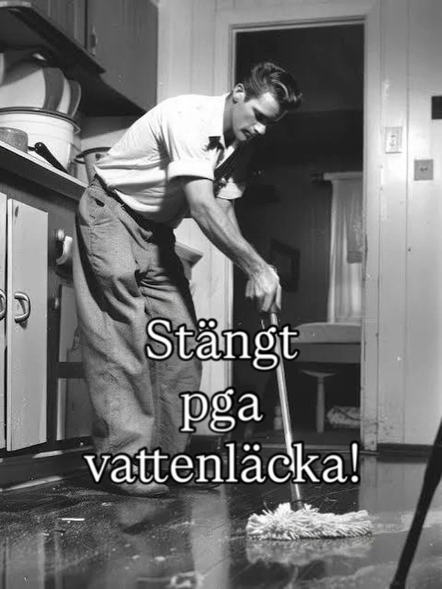 Lyran h&aring;ller tillf&auml;lligt st&auml;ngt 

Vi har tyv&auml;rr drabbats av en omfattande vattenl&auml;cka i lokalen och beh&ouml;ver d&auml;rf&ouml;r h&aring;lla restaurangen st&auml;ngd tills vidare medan problemet &aring;tg&auml;rdas.

I nul&