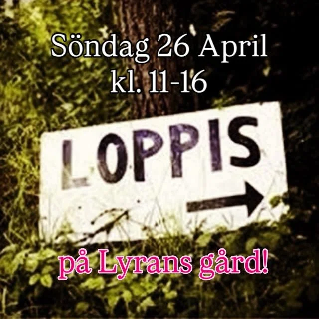 V&aring;rloppis p&aring; Lyrans g&aring;rd s&ouml;ndagen 26.e April!
Kl&auml;der, k&ouml;ksgrejor, hemtextil, prylar, b&ouml;cker, vinyl, spel etc! 🌱🌱🌱
Varmt v&auml;lkomna
#lyranloppis #v&aring;r #springcleaning
