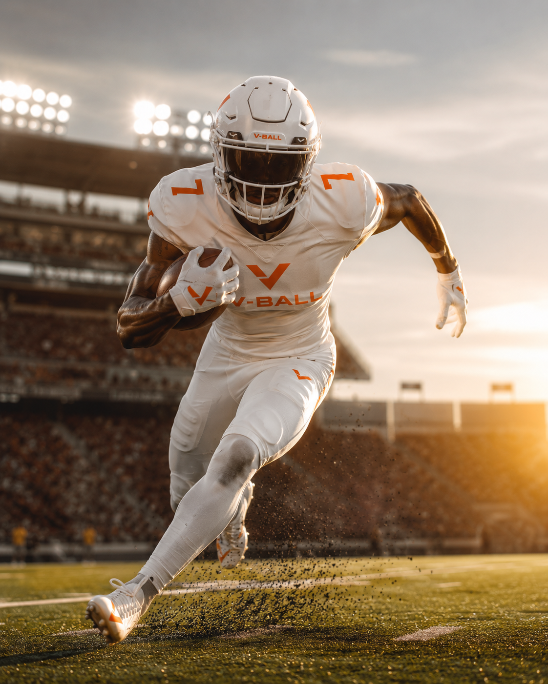 V-BALL Case Study: Premium American Football Brand Design