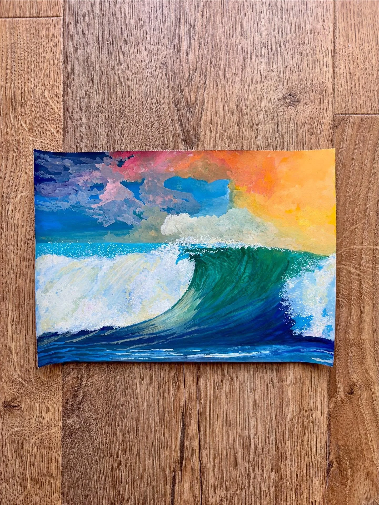 Getting some new pieces ready for the next market in  December! 🎉 

#northwalesartisans #northwalesartist #selftaughtartist🎨✏️🖌️